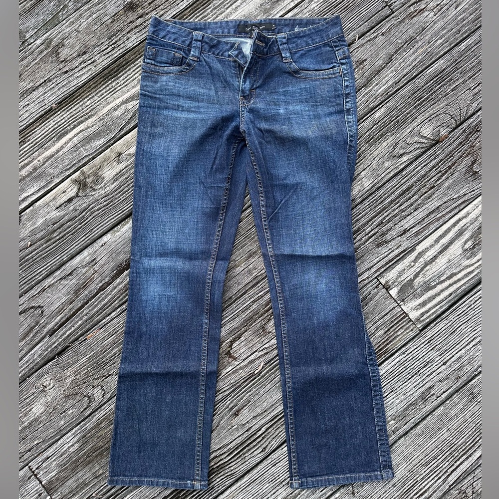 Women's Calvin Klein Jeans Lean Boot Cut in Deep Blue